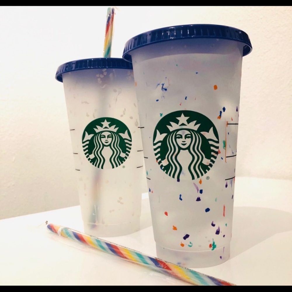 Starbucks 2020 Confetti cup (color changing)